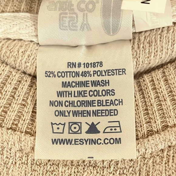 🆕- ESY Surf Co.- Embroidered Knit Portland Maine Lobster Crewneck Sweatshirt - Picture 5 of 5